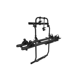 1 - Porta-bicicletas preto Thule Elite Van XT compatível com camper Ducato Jumper 2 bicicletas